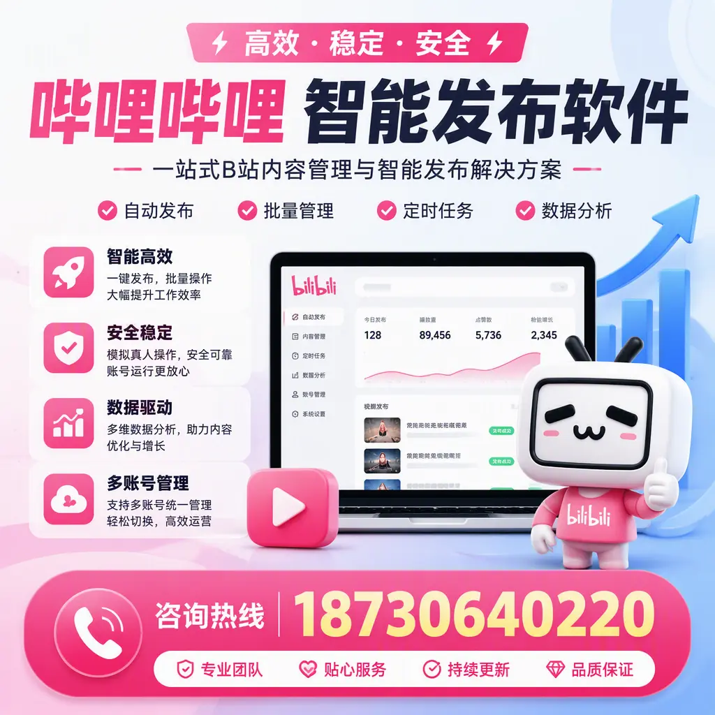 哔哩哔哩智能发布软件适用场景分析：在 乐山 的最佳实践