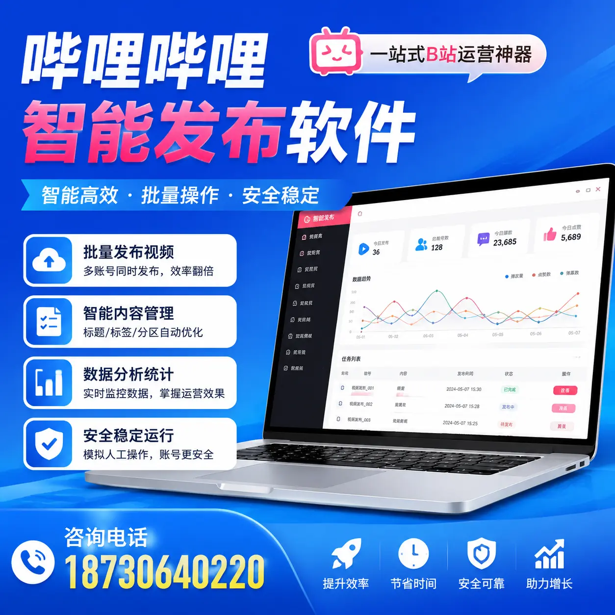 如何通过哔哩哔哩智能发布软件提升 乐山 企业曝光率